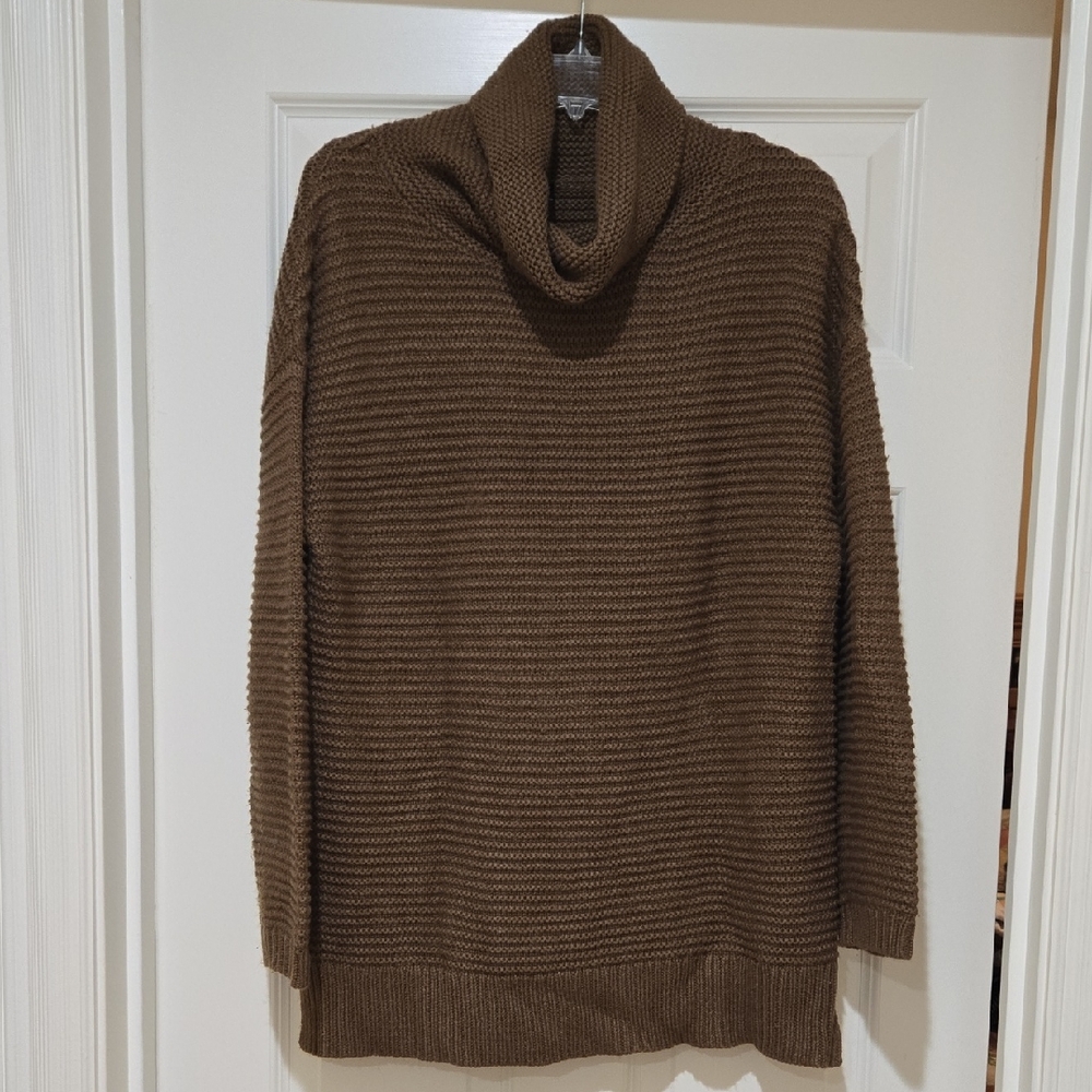 PrinStory Cozy Brown Knit Sweater